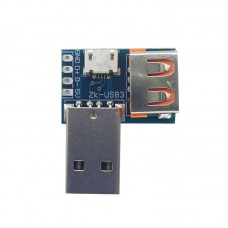 USB Adapter Board USB Male to Female Micro USB to Header 4P 2.54mm with Multiple Interfaces 