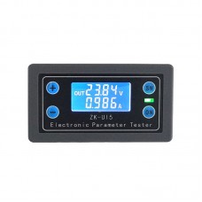 Voltmeter Ammeter Power Capacity Time Low-Voltage Over-Voltage Protections Charge Discharge Control