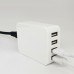 4-Port USB Charger Quick Charge Car Phone Fast Charger Input DC 10-36V with Cigar Lighter Cable 