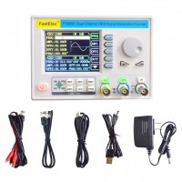 Dual Channel DDS Function Signal Generator Frequency Counter w/ 3.2" LCD FY6200-30M 30MHz 