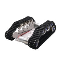 Robot Tank Chassis Metal Independent Suspension System Tracked Vehicle for Arduino Robotics DIY Kit  