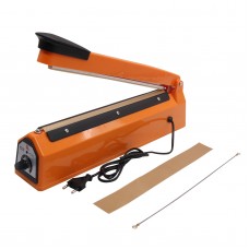 Hand Impulse Sealer Heat Impulse Sealer Poly Element Plastic Sealer 300MM 220V 