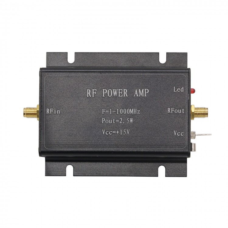 2.5W RF Power Amplifier 11000MHz Radio Frequency Power Amplifier Black