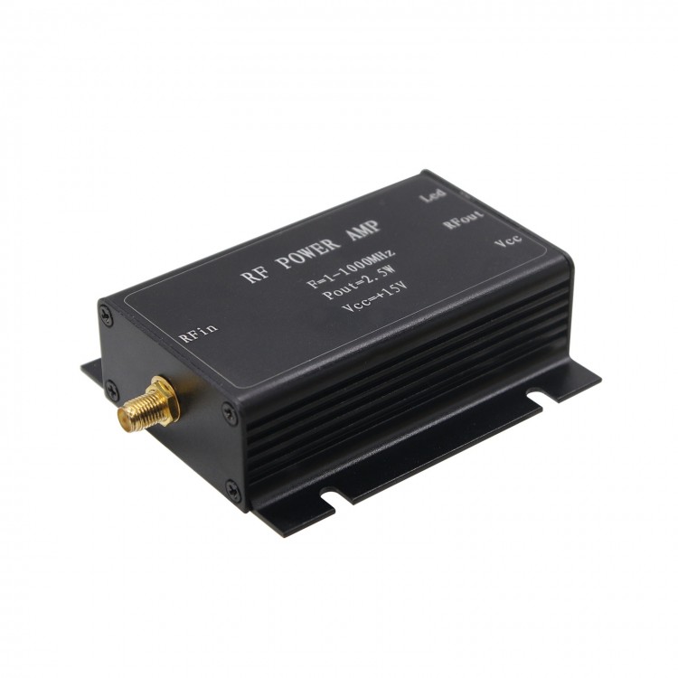 2.5W RF Power Amplifier 11000MHz Radio Frequency Power Amplifier Black