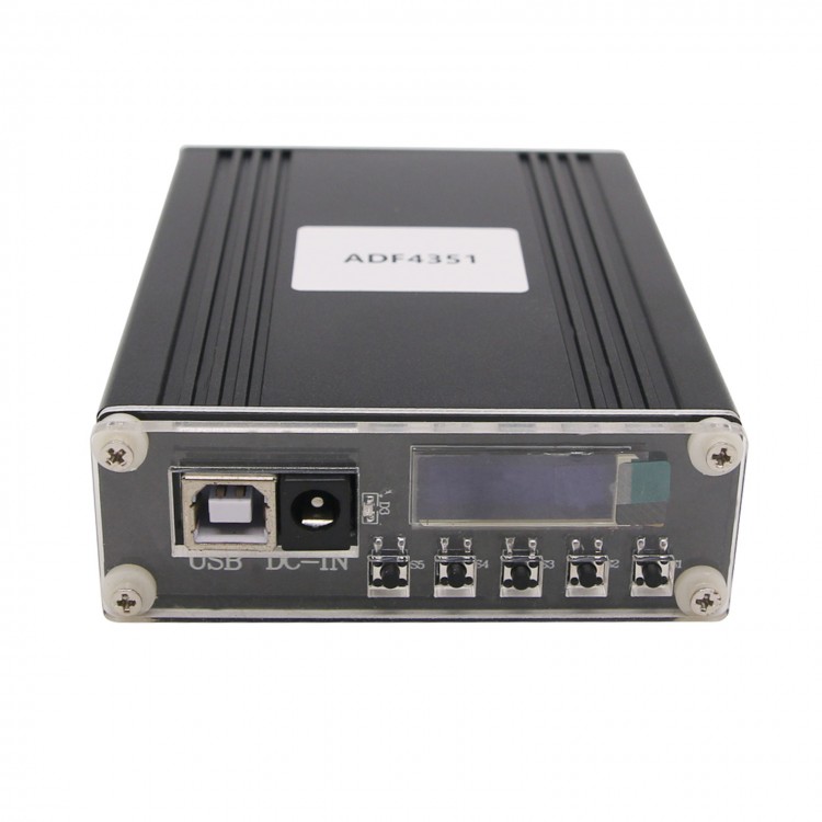 RF Signal Generator RF Frequency Generator Frequency Source w/ OLED Display 35MHZ4.4GHZ ADF4351