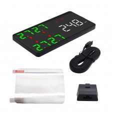 Head-Up Display Support OBD2 TPMS Tire Pressure Monitor System HUD Kit V612