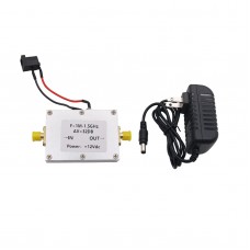 1M-1.5GHz Low Noise Amplifier LNA SMA Connector Gain 32dB with 12V Switching Power Supply 