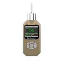 Portable Ozone Gas Detector Ozone Monitor Meter O3 Detector Pump Suction Type with Alarms (0-10ppm)