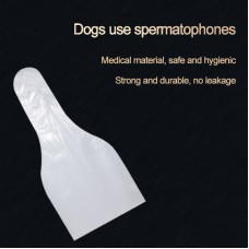 100pcs Dog Semen Collection Cone Disposable Sheaths Canine Artificial Insemination Dog Breeding   