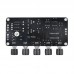 TZT Updated OPA2604 AD827JN OPAMP Stereo Preamp Pre-amplifier Volume Tone Control Board                               