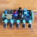 TZT Updated OPA2604 AD827JN OPAMP Stereo Preamp Pre-amplifier Volume Tone Control Board                               