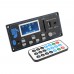 12V LCD Bluetooth MP3 Decoder Board WAV WMA Decoding MP3 Player Audio Module Support FM Radio AUX USB With Lyrics Display                                