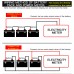 Battery Capacity Voltage Meter Indicator For Electric Vehicle Car Battery Lithium Lead Acid Battery 