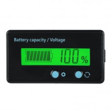 Battery Capacity Voltage Meter Indicator For Electric Vehicle Car Battery Lithium Lead Acid Battery 