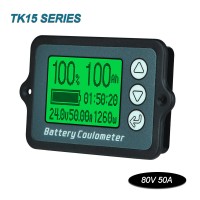 Coulometer Voltmeter Battery Capacity Voltage For Lead Acid Various Batteries (80V 50A Sampler)                        