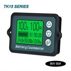 Coulometer Voltmeter Battery Capacity Voltage For Lead Acid Various Batteries (80V 50A Sampler)                        