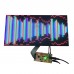 Full Color Music Spectrum Display For KTV Stage 64 Mode AS128 Sound Control P4 One-Display w/ Adapter