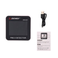 Air Quality Monitor PM2.5 Detector Tester Air Monitor/Temperature/Humidity Meter SW-825   