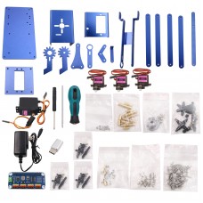 4-DOF Robotic Arm Kit DIY Robot Arm Kit For Raspberry Pi Bluetooth WiFi Remote Control Unfinished