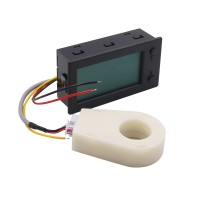 DC 0-300V Battery Monitor Meter Capacity Voltage Ammeter Coulometer + Hall Sensor 200A WLS-PVA200                           
