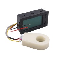 DC 0-300V Battery Monitor Meter Capacity Voltage Ammeter Coulometer + Hall Sensor 200A WLS-PVA200                           