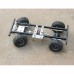 RC Car Chassis Frame For DIY 4-Stroke Gas Powered RC Car Climbing Model Car Accessories Unassembled