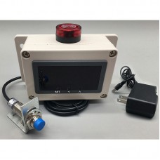 Proximity Sensor Motor Speed Sensor Distance 0-5mm with Display 50dB Low-Speed High-Speed Alarm  