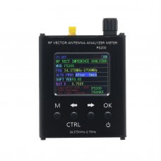 RF Vector Antenna Analyzer SWR Meter 34.375MHZ-2.7GHz For Resistance Impedance SWR S11 PS200 N1201SA+   