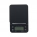 5kg/0.1g Coffee Scale Timer Digital Kitchen Food Scale with Timer Alarm Indication For Home Bar Uses