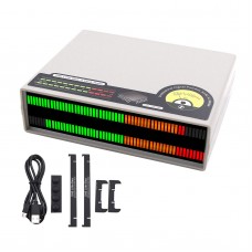 Professional VU Level Meter 56Bit LED Music Spectrum Display Stereo Sound 