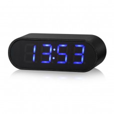 Blue LED Digital Clock USB Home Office Car Clock Large Display C4 DS3231 RTC Chip