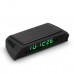 Solar Clock Portable Digital LED Clock & Calendar for Vehicle Auto car Truck C6 Green Display