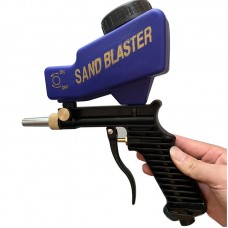 Anti Rust Protection Sand Blaster Machine Surface Material Adjust Sandblast Flows Nozzles Spray Gun Blue