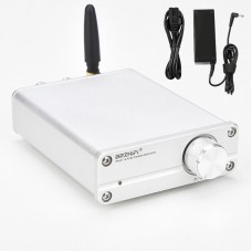 Mini Bluetooth Power Amplifier 100W TPA3116 Pure Power Amplifier Stereo BT5.0 with Power Supply