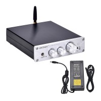 100Wx2 Bluetooth Power Amplifier Headphone Amplifier DAC Decoder Dual TPA3116 PA-01 24V Power Supply