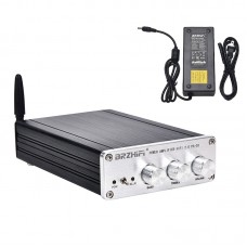 Class D Amplifier Bluetooth 5.0 HiFi Stereo Power Amp 150Wx2 TAS563 For APTX PA-03 24V Power Supply