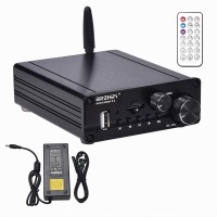 2.1 Channel Amplifier Bluetooth 5.0 HiFi Power Amp For U Disk TF Card USB Decode (24V Power Supply)