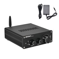 Tone Bluetooth Tube Preamp Treble Bass Support Wired Wireless Input VOL-65 6J5 (12V Power Supply)