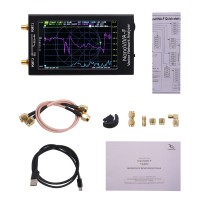 NanoVNA-F Vector Network Analyzer Antenna Analyzer 10K-1500MHz 4.3" IPS Thumbwheel Version Hardware V2.3