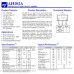 AH102 350-3000MHz Amplifier Module Medium Power RF Board Fixed Gain 13dB Single Power Supply 