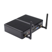 Mini PC Mini Computer Desktop Fanless Computer Industrial Uses 1.4GHz CPU (2955U Barebone System)