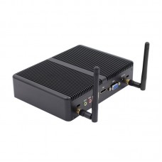 Mini PC Mini Computer Desktop Fanless Computer Industrial Uses 1.4GHz CPU (2955U Barebone System)