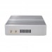 Fanless Mini PC Mini PC Desktop Computer i5-7260U CPU Frequency 2.2GHz-3.4GHz (Barebone System)