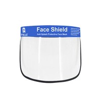 Clear Face Shield Anti-Fog Full Face Shield Anti-Splash Protective Tool Anti-Saliva with Elastic Band PU465