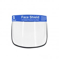 Clear Face Shield Anti-Fog Full Face Shield Anti-Splash Protective Tool Anti-Saliva with Elastic Band PU465