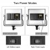 15W Studio Video Light LED Studio Light Panel 1650lm 3200-5600K Dimming 200 LEDs PU5220 (US Plug)