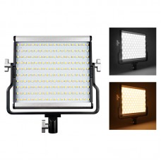 15W Studio Video Light LED Studio Light Panel 1650lm 3200-5600K Dimming 200 LEDs PU5220 (US Plug)