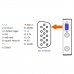 USB Oscilloscope 2 Channel 1GS/s Sampling Rate 50MHz Bandwidth For Windows Android Phone OSC2002M