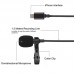 Lapel Microphone Clip Collar Microphone 1.5M with 8-Pin Connector For Livestream Recording PU426