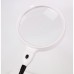 Desktop Magnifying Glass Plug-in Repair Magnifier Reading Loupe with 138MM 8X Lens 6 LED Lights